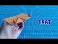 Простое аэрогами. Летающий "скат" | Simple aerogami. Flying stingray