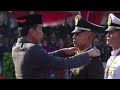 Momentum Jokowi Lantik 906 Perwira TNI Polri di Istana Mardeka Jakarta