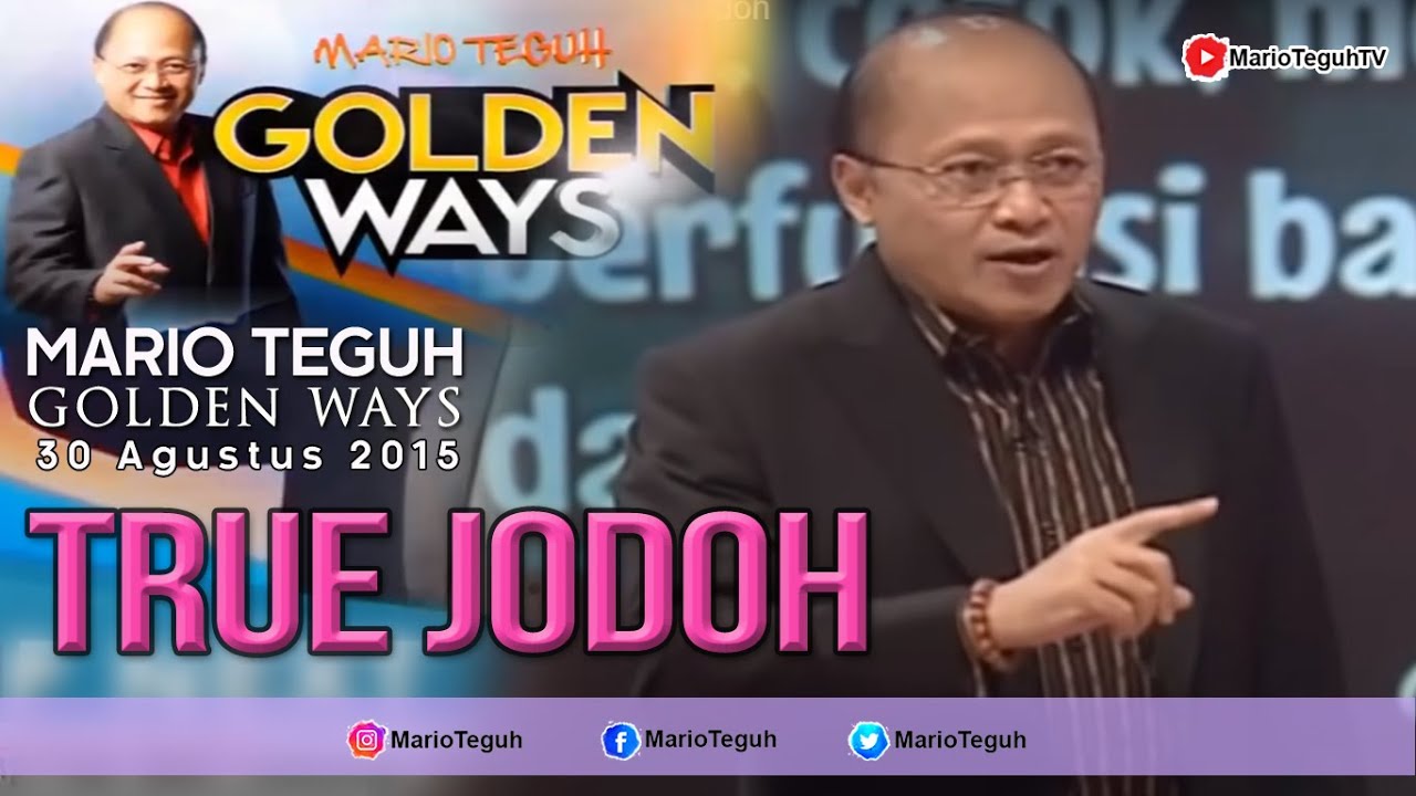 Mario Teguh - True Jodoh