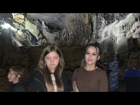 Touring Through Indian Echo Caverns