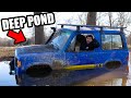 Four-Wheeler TIRES on JEEP! *MUDDING*