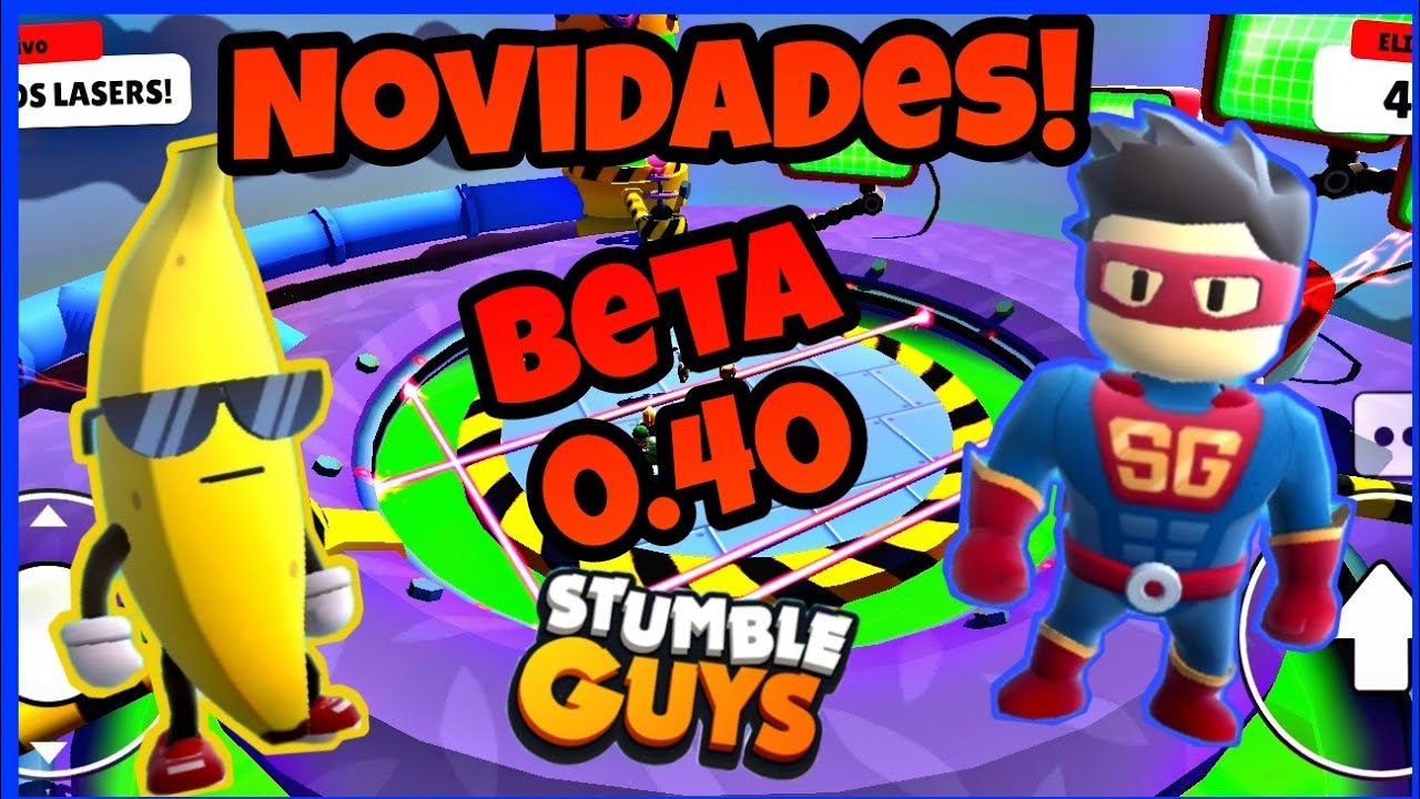 Novidades da versão 0.40 do Stumble Guys