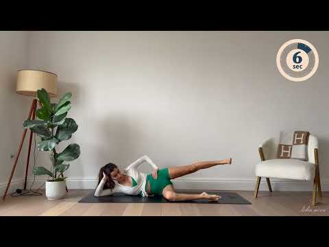 5MIN Thighs Pilates Workout No Equipment Slim Toned