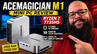 ACEMAGICIAN M1 Mini PC Tested | Triple Displays, 24GB RAM, Ryzen 7