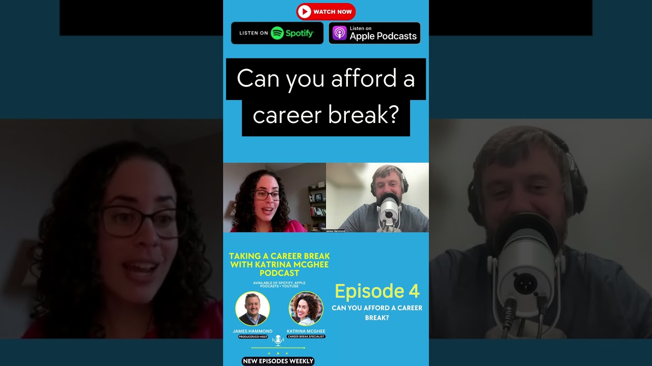This week’s episode on budgeting for your career break! Check out the full episode on our channel!