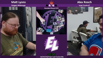 Featured Matches - Standard: Golgari Midrange vs Izzet Control