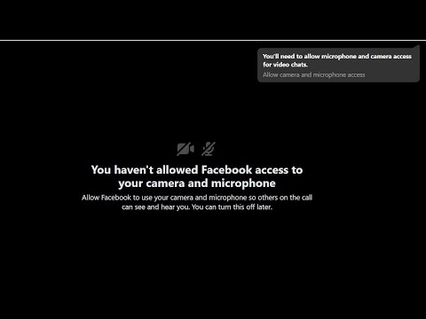 Fix facebook audio call problem in Chrome PCLaptop