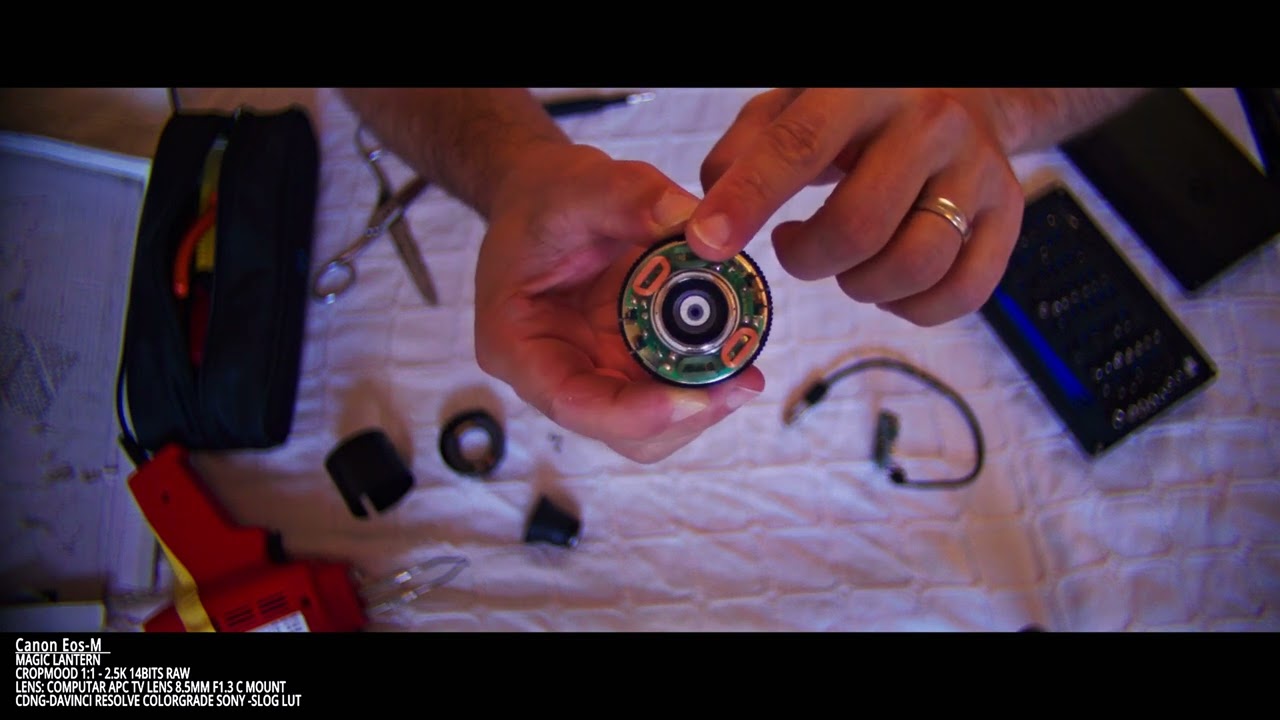 You Think Things Will Be Simple Then Gets Complicated COSMICAR Tv Lens 16mm f1,4 C mount Canon Eosm