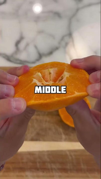 The Most Satisfying Way To Peel An Orange