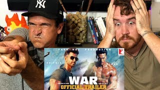 WAR | Official Trailer REACTION! | Hrithik Roshan | Tiger Shroff
