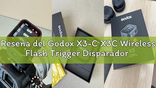 Reseña del Godox X3-C X3C Wireless Flash Trigger Disparador de Flash Inalámbrico para Canon Cámara O