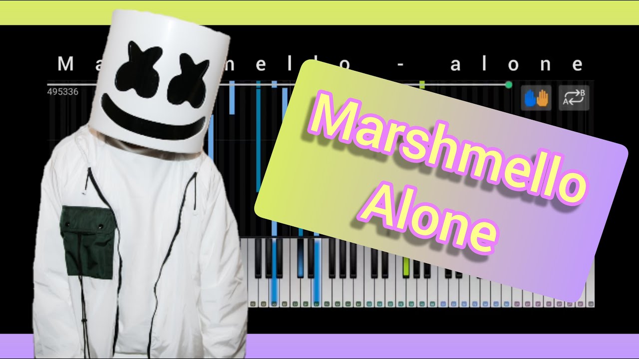 Marshmello Alone (PIANO) YouTube