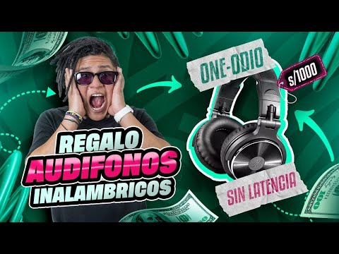 ¡REGALO audífonos PRO para DJs! 🔥 SIN LATENCIA y GRATIS (OneOdio Review + Sorteo)