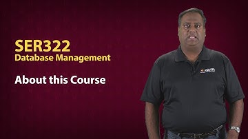 SER322 Course Coordinator ~ Ajay Bansal, Ph.D.