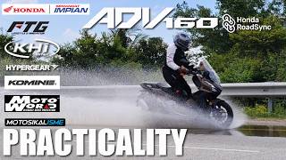 HONDA ADV 160 ROAD SYNC | SUPER COMPREHENSIVE ROAD & OFF-ROAD PRACTICALITY REVIEW