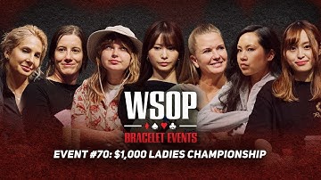 2025 WSOP $1,000 Ladies Event! $184,094 to the Champion!