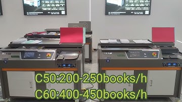 Comparison of Operation between Economy Perfect Binding Machine and High-End Perfect Binding Machine