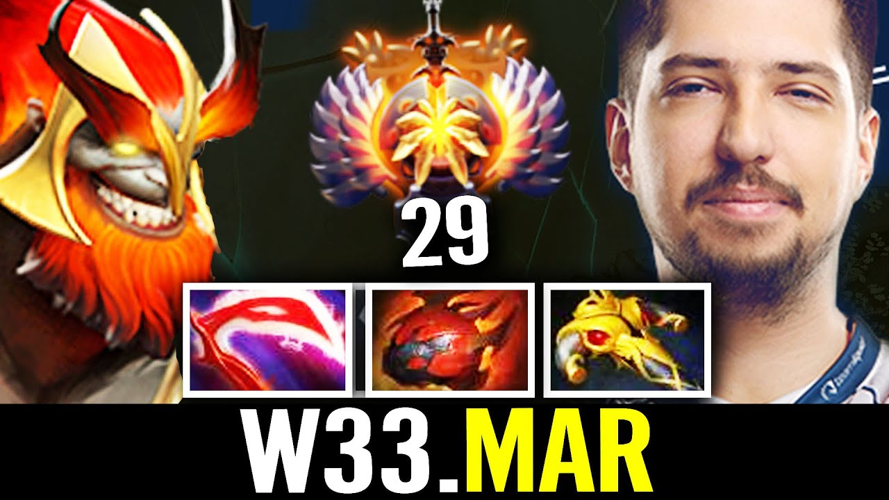 W33 Mars [FULL GAMEPLAY] - Pro Midlane Guide | Dota 2 IMMORTAL GAMEPLAY