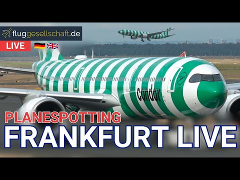 Flughafen Livestream: Frankfurt | Freitag 22. August 2025 Part 1 #airportlive