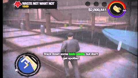 Saints row 2 Waste not, Want not Brotherhood mission