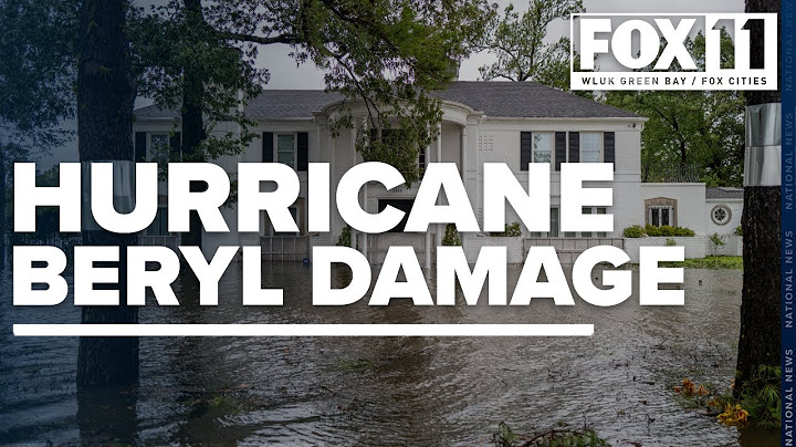 Hurricane Beryl and the damages across Texas