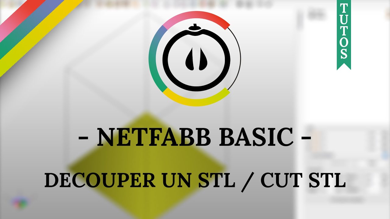 [Tuto] - Netfabb basic - Découper un STL / Cut STL - YouTube