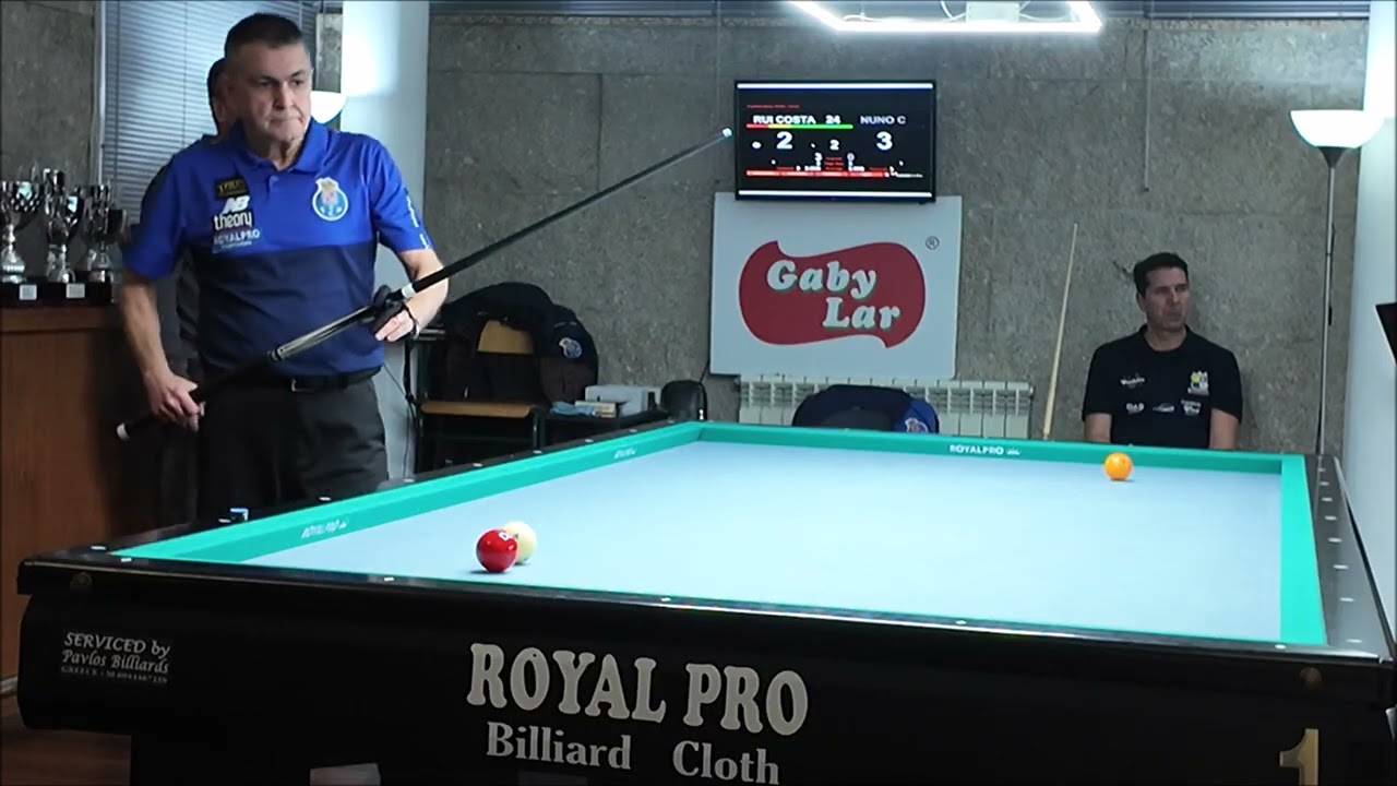 Bilhar Carambola: Nuno Carvalho - Rui Manuel Costa FEV2026