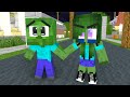 Monster School: Baby Zombie and Girlfriend 2 - Sad Love Story - Bad Family - Minecraft Animations