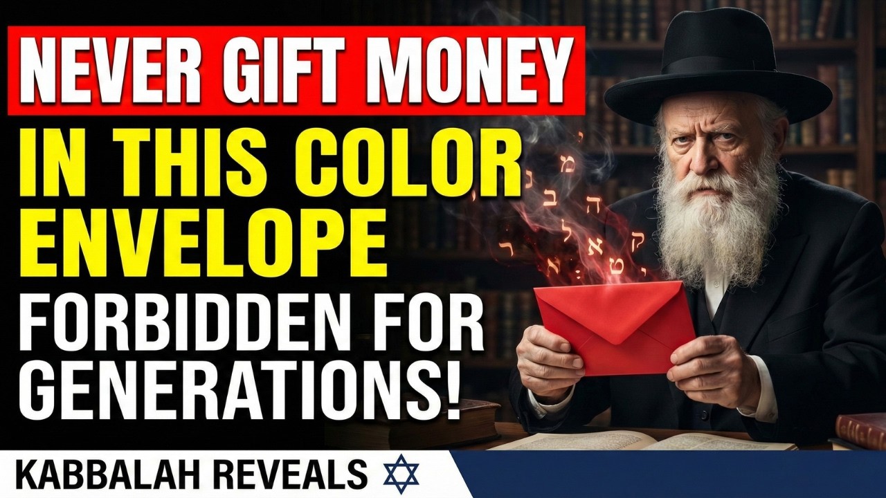 🔴NEVER Gift Money in THIS Color Envelope — Jews Have Forbidden It for Generations | Rabbi Warns
