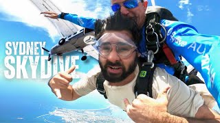 FIRST TIME SKYDIVING IN SYDNEY | THRILLING EXPERIENCE | DO OR DIE 🔥