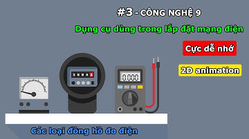 Công nghệ 9 - Bài 3 - Dụng cụ lắp đặt mạng điện - Hướng nghiệp