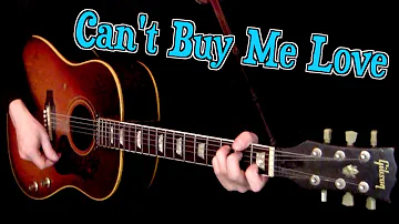 Can't Buy Me Love | Acoustic Cover | John's Rhythm Guitar Isolated