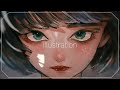 【イラストメイキング】【厚塗り】illustration by yun