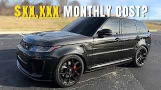 Athlete Statistics MONTHLY PAYMENTS ON MY RANGE ROVER SVR (WORTH IT?)