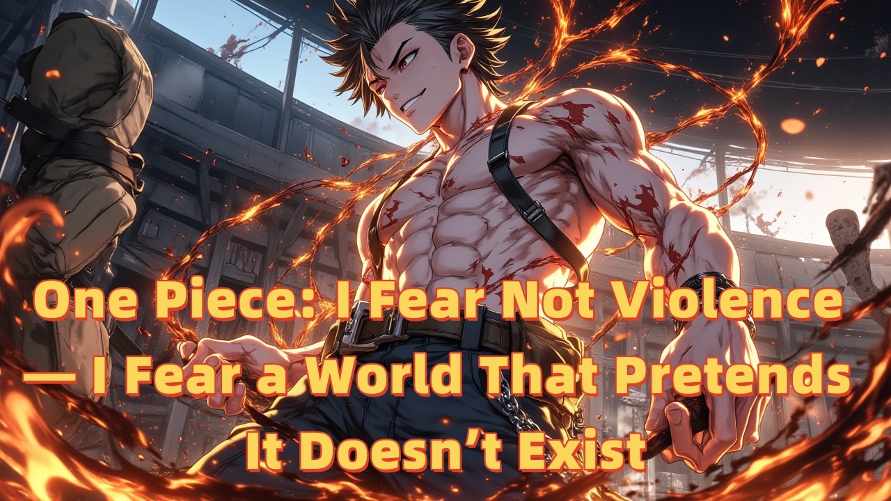 One Piece: I Fear Not Violence — I Fear a World That Pretends It Doesn’t Exist
