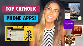 TOP Catholic phone apps! Magnificat, Laudate, Vatican, Hallow etc.