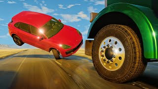 Realistic Rollover Crashes #01 [BeamNG.Drive] by Jota Drive 300,229 views 10 months ago 9 minutes, 12 seconds