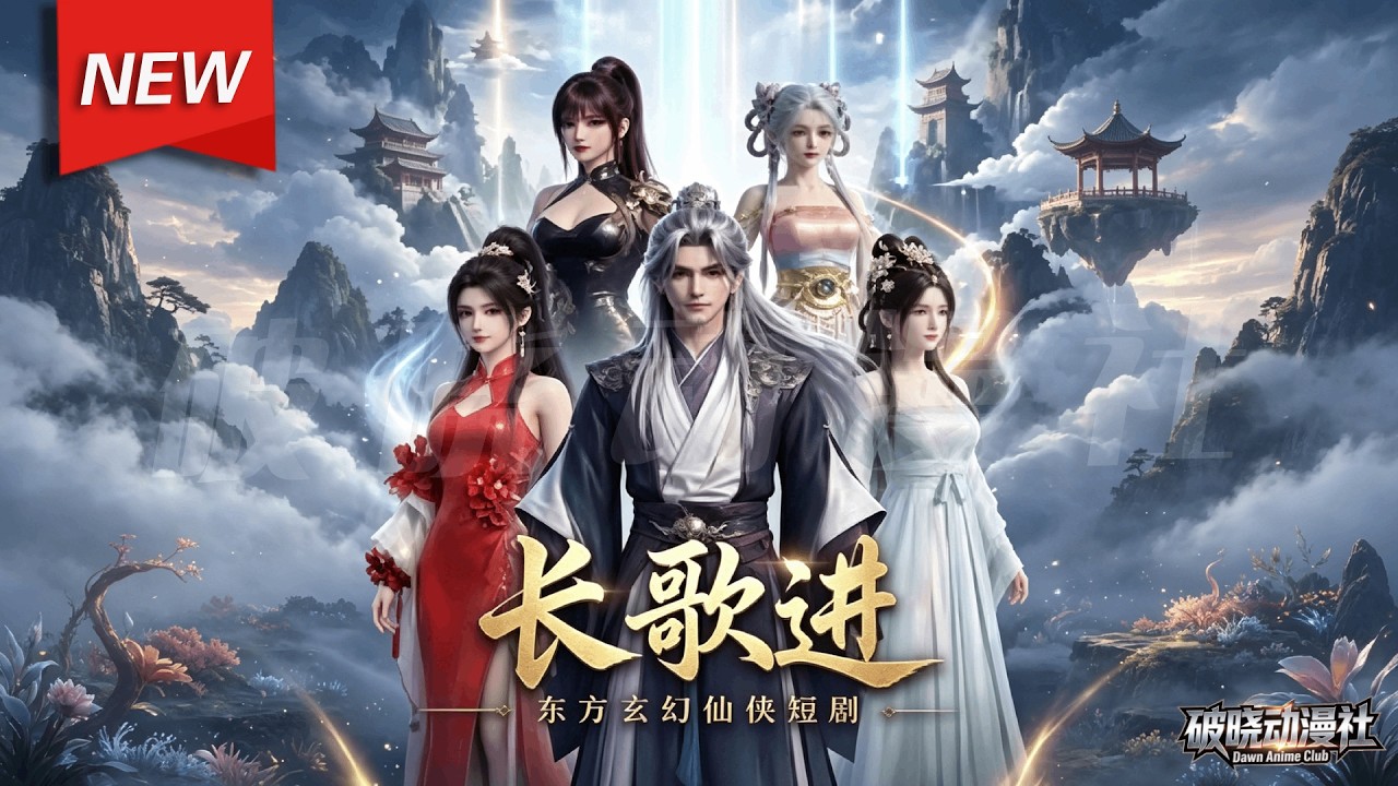MULTISUB📢新番上线《长歌进》第1~90集丨五千年镇守遭人辜负，叶辰卸甲离去，废墟重建神域，自封诸神禁区！#最新漫剧 #破晓动漫社