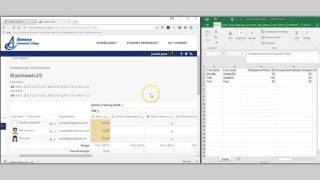 Exporting the Moodle Grade Book