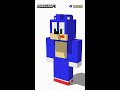 Sonic the hedgehog  minecraft 3d model sketchup