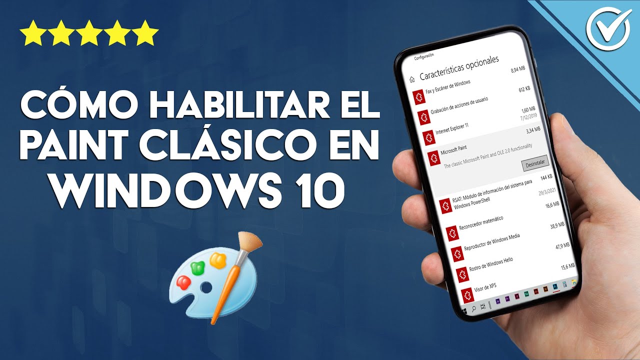 Cómo Descargar, Instalar y Habilitar el Paint Clásico en Windows 10