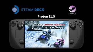 Snow Moto Racing Freedom - Steam Deck Gameplay screenshot 2