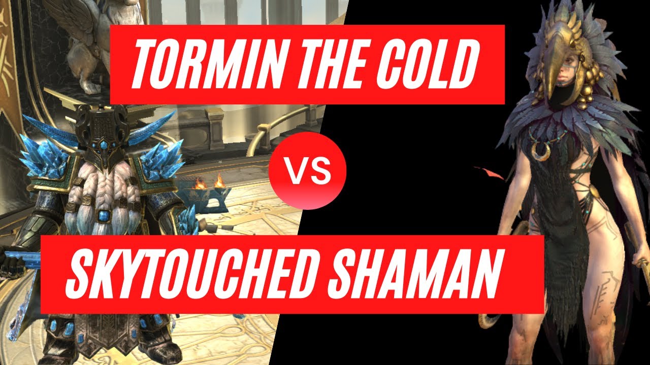 Skytouched Shaman Vs Tormin The Cold Raid Raidprg Raidshadowlegends