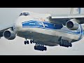 Фантастический сверхгигант. Самолет Ан-124 Руслан. Очень мягкая посадка в Шереметьево.