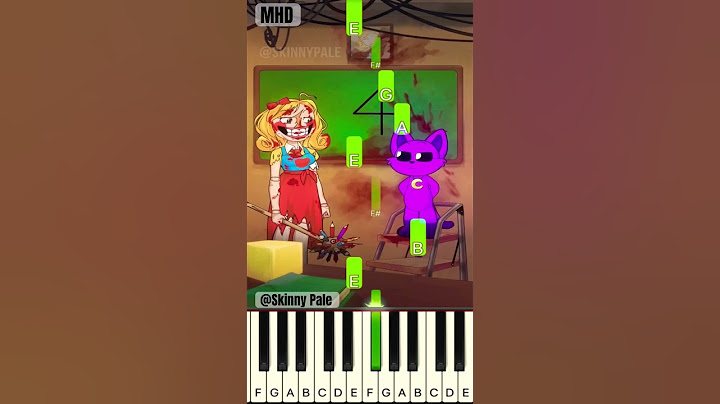 Line Maze Challenge (Poppy Playtime 3) @SkinnyPale - Piano Tutorial