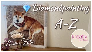 Erinnerung an das geliebste Haustier ❤️ 💎 Trauer verarbeiten | Dein Foto DIY Diamondpainting