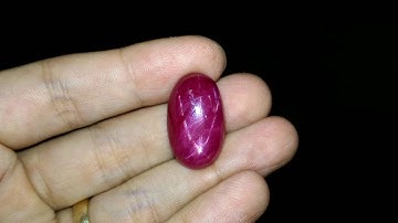 Ruby sao cánh hồng Lục Yên (35,8ct)
