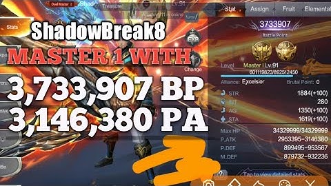 MASTER 1 WITH 3,700,00 BP SHADOWBREAK MU ORIGIN 2