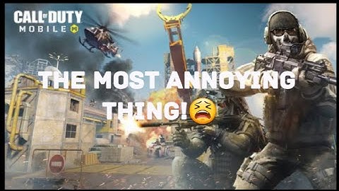 THE MOST ANNOYING THING IN Call Of Duty: Moblie!😫 #callofdutymobile #codm #codmobile