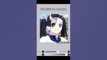 Kny girls as demons #youtubeshorts #demonslayer #gamtng #kny #shorts #foryourpage #anime #art #video